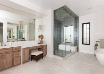 Modern Master Bathroom Shower